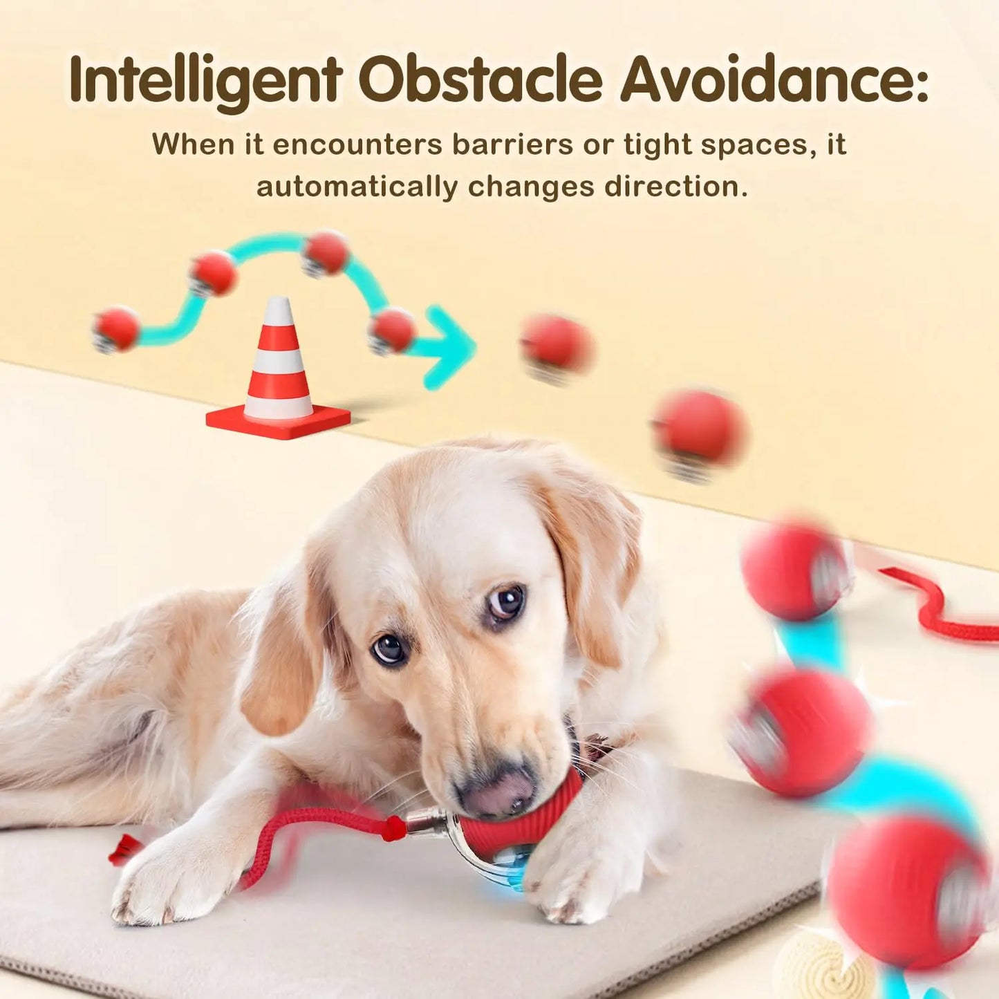 Pet Electronic Ball Toy