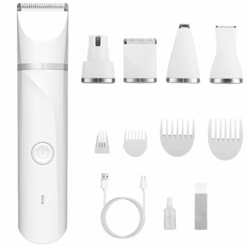 4 in 1 Electric Pet Grooming Kit