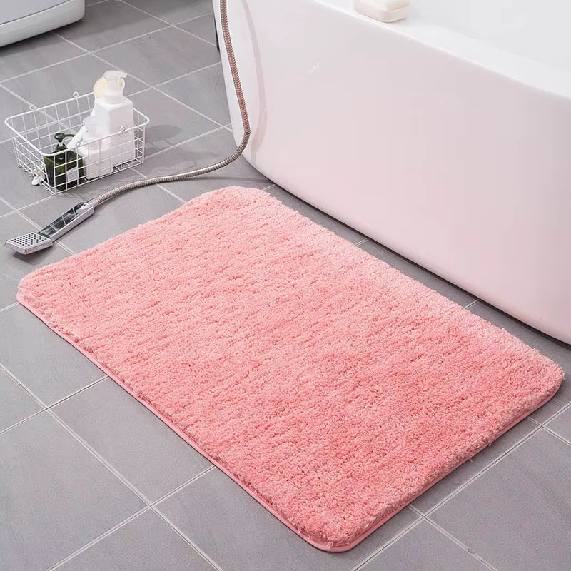 Super Absorption Bath Mat Non-Slip Bathroom Carpet Rugs Soft Floor Mat for Bedroom Toilet Rug Doormat Long Bedside Mat 5 Sizes