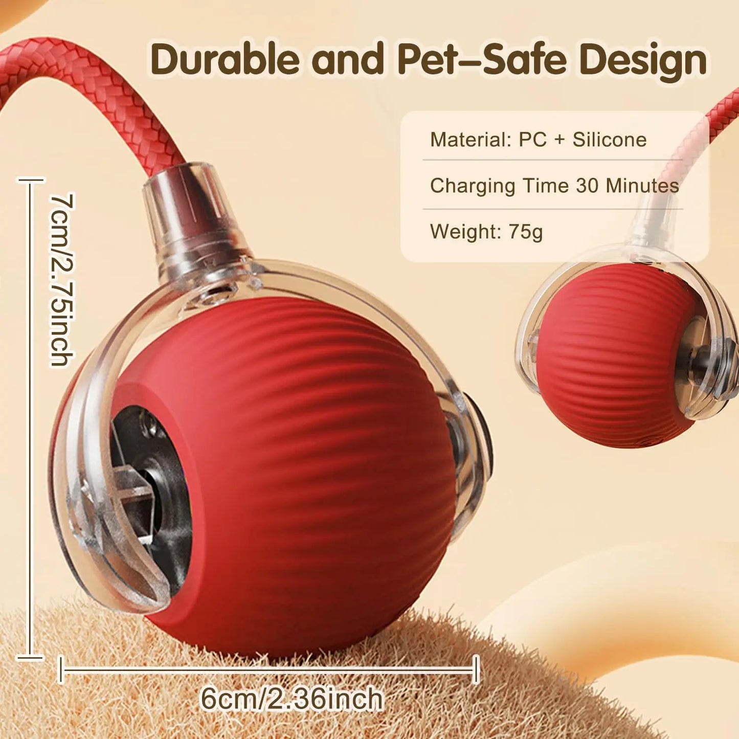 Pet Electronic Ball Toy