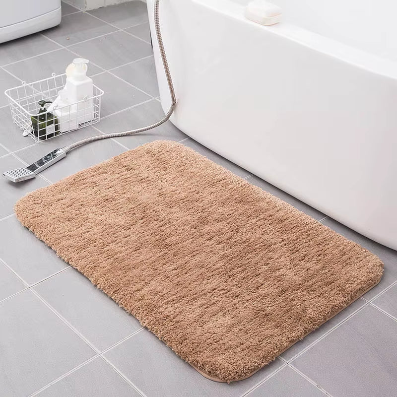 Super Absorption Bath Mat Non-Slip Bathroom Carpet Rugs Soft Floor Mat for Bedroom Toilet Rug Doormat Long Bedside Mat 5 Sizes