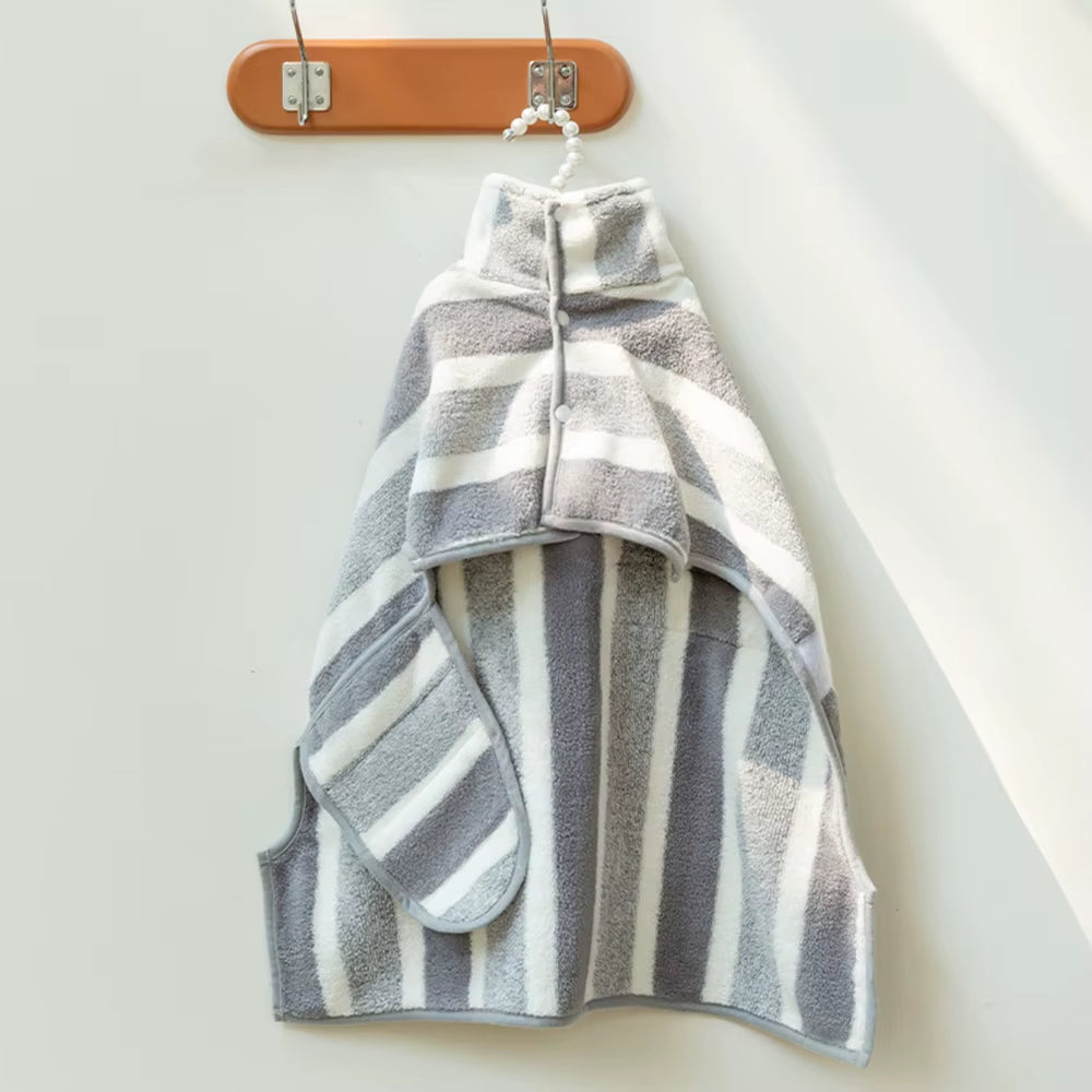1PC Dog Bathrobe Oversized Thick-Added Absorbent Quick Drying Golden Shiba Cat Bath Towel Towel Used after Bath