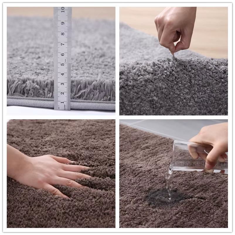 Super Absorption Bath Mat Non-Slip Bathroom Carpet Rugs Soft Floor Mat for Bedroom Toilet Rug Doormat Long Bedside Mat 5 Sizes